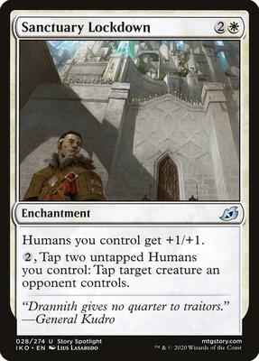 Magic: The Gathering - Ikoria: Lair of Behemoths - Sanctuary Lockdown - Uncommon - Normal