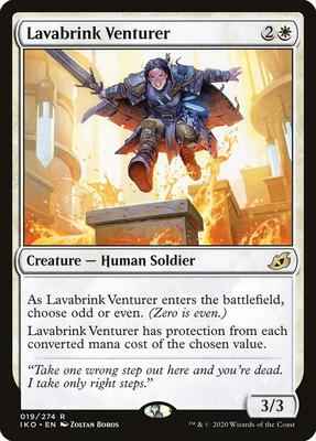 Magic: The Gathering - Ikoria: Lair of Behemoths - Lavabrink Venturer - Rare - Normal