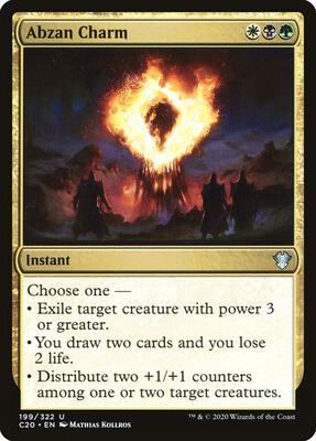 Magic: The Gathering - Commander 2020 - Abzan Charm - Uncommon