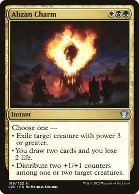 Magic: The Gathering - Commander 2020 - Abzan Charm - Uncommon - Normal