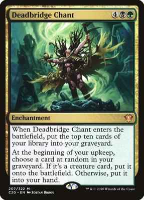 Magic: The Gathering - Commander 2020 - Deadbridge Chant - Mythic - Normal