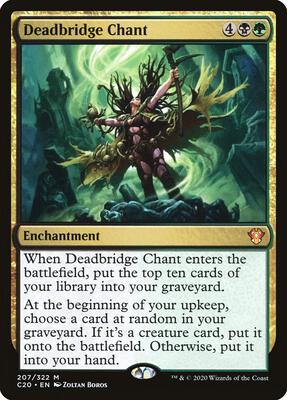 Magic: The Gathering - Commander 2020 - Deadbridge Chant - Mythic