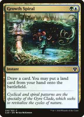 Magic: The Gathering - Commander 2020 - Growth Spiral - Common - Normal