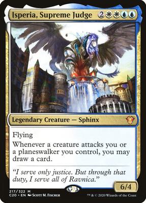 Magic: The Gathering - Commander 2020 - Isperia, Supreme Judge - Mythic