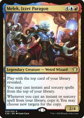 Magic: The Gathering - Commander 2020 - Melek, Izzet Paragon - Rare - Normal