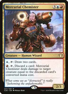 Magic: The Gathering - Commander 2020 - Mercurial Chemister - Rare - Normal