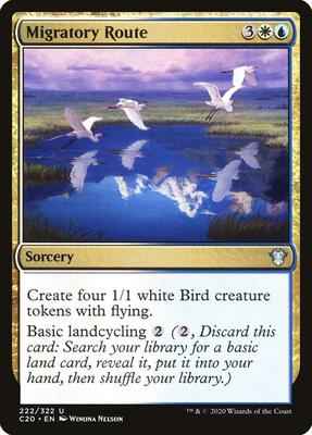 Magic: The Gathering - Commander 2020 - Migratory Route - Uncommon - Normal