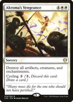 Magic: The Gathering - Commander 2020 - Akroma's Vengeance - Rare - Normal