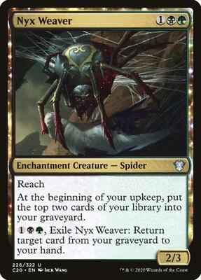 Magic: The Gathering - Commander 2020 - Nyx Weaver - Uncommon - Normal