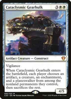Magic: The Gathering - Commander 2020 - Cataclysmic Gearhulk - Mythic - Normal