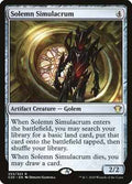Magic: The Gathering - Commander 2020 - Solemn Simulacrum - Rare - Normal