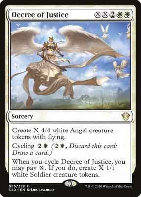 Magic: The Gathering - Commander 2020 - Decree of Justice - Rare - Normal