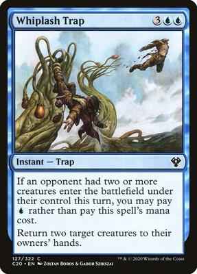 Magic: The Gathering - Commander 2020 - Whiplash Trap - Common - Normal