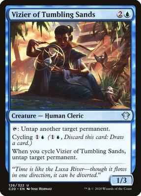 Magic: The Gathering - Commander 2020 - Vizier of Tumbling Sands - Uncommon - Normal