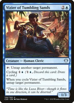 Magic: The Gathering - Commander 2020 - Vizier of Tumbling Sands - Uncommon