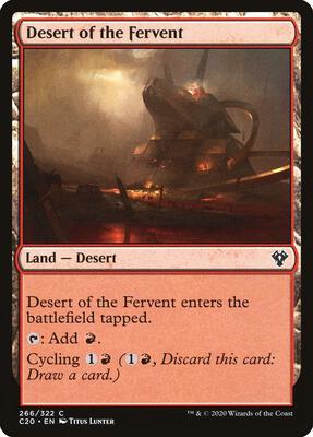 Magic: The Gathering - Commander 2020 - Desert of the Fervent - Common