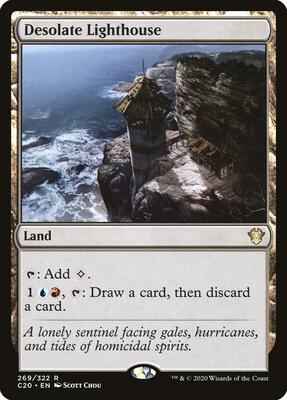 Magic: The Gathering - Commander 2020 - Desolate Lighthouse - Rare - Normal
