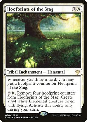 Magic: The Gathering - Commander 2020 - Hoofprints of the Stag - Rare