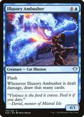 Magic: The Gathering - Commander 2020 - Illusory Ambusher - Uncommon - Normal
