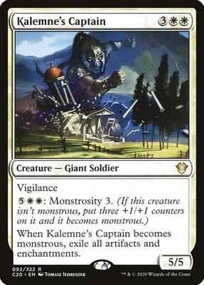 Magic: The Gathering - Commander 2020 - Kalemne's Captain - Rare - Normal