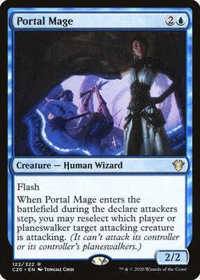Magic: The Gathering - Commander 2020 - Portal Mage - Rare