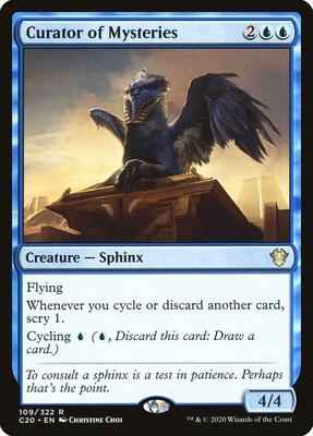 Magic: The Gathering - Commander 2020 - Curator of Mysteries - Rare - Normal