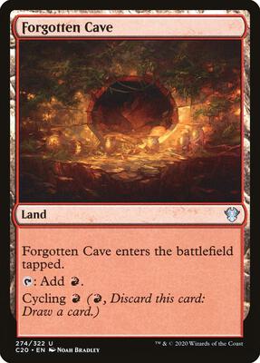 Magic: The Gathering - Commander 2020 - Forgotten Cave - Uncommon