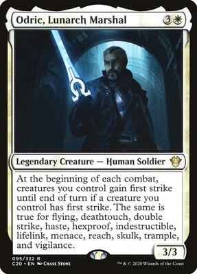 Magic: The Gathering - Commander 2020 - Odric, Lunarch Marshal - Rare - Normal