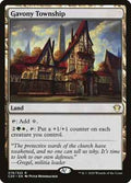 Magic: The Gathering - Commander 2020 - Gavony Township - Rare - Normal