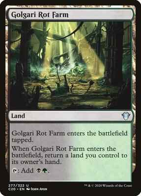 Magic: The Gathering - Commander 2020 - Golgari Rot Farm - Uncommon - Normal