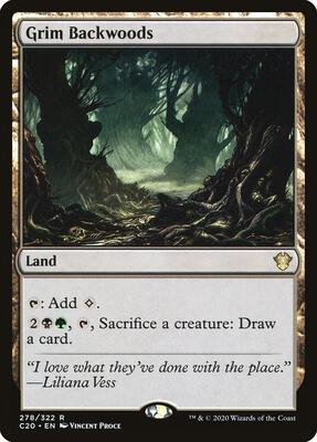 Magic: The Gathering - Commander 2020 - Grim Backwoods - Rare