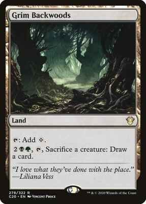 Magic: The Gathering - Commander 2020 - Grim Backwoods - Rare - Normal