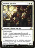 Magic: The Gathering - Commander 2020 - Solemn Recruit - Rare - Normal