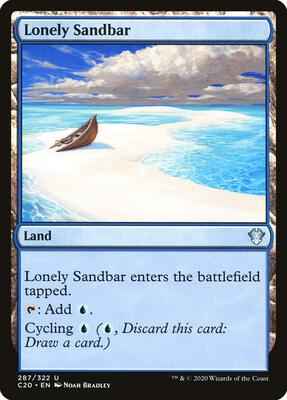 Magic: The Gathering - Commander 2020 - Lonely Sandbar - Uncommon - Normal