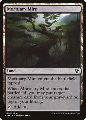 Magic: The Gathering - Commander 2020 - Mortuary Mire - Common - Normal