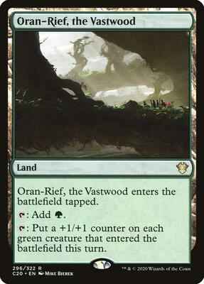 Magic: The Gathering - Commander 2020 - Oran-Rief, the Vastwood - Rare - Normal