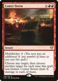 Magic: The Gathering - Commander 2020 - Comet Storm - Mythic - Normal
