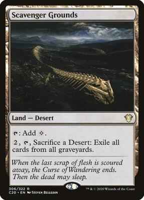 Magic: The Gathering - Commander 2020 - Scavenger Grounds - Rare - Normal