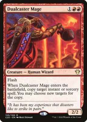 Magic: The Gathering - Commander 2020 - Dualcaster Mage - Rare - Normal
