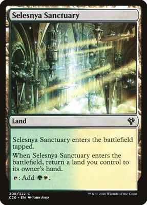 Magic: The Gathering - Commander 2020 - Selesnya Sanctuary - Common - Normal