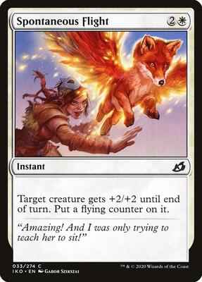 Magic: The Gathering - Ikoria: Lair of Behemoths - Spontaneous Flight - Common - Normal