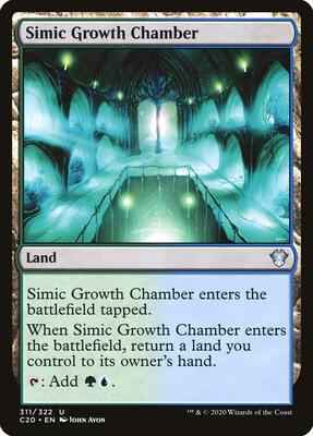 Magic: The Gathering - Commander 2020 - Simic Growth Chamber - Uncommon - Normal