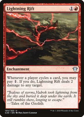 Magic: The Gathering - Commander 2020 - Lightning Rift - Uncommon