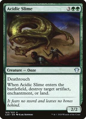 Magic: The Gathering - Commander 2020 - Acidic Slime - Uncommon