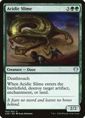 Magic: The Gathering - Commander 2020 - Acidic Slime - Uncommon - Normal