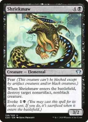 Magic: The Gathering - Commander 2020 - Shriekmaw - Uncommon - Normal