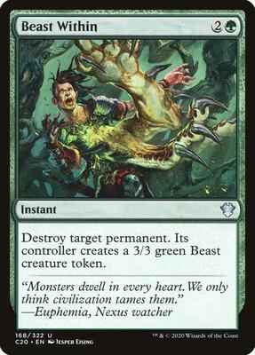 Magic: The Gathering - Commander 2020 - Beast Within - Uncommon - Normal