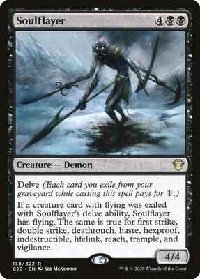 Magic: The Gathering - Commander 2020 - Soulflayer - Rare - Normal