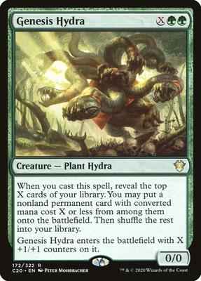 Magic: The Gathering - Commander 2020 - Genesis Hydra - Rare - Normal