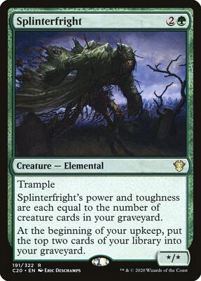 Magic: The Gathering - Commander 2020 - Splinterfright - Rare